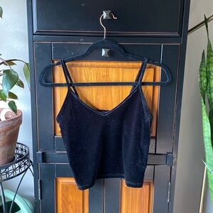 Velvet tank top